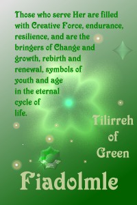 Fiadolmle, the Tilirreh of Green - Your Tilirr Quiz Result