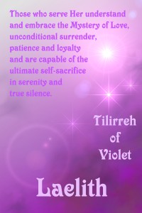 Laelith, the Tilirreh of Violet - Your Tilirr Quiz Result